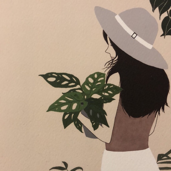 Plant lady print - Picture 4 of 5